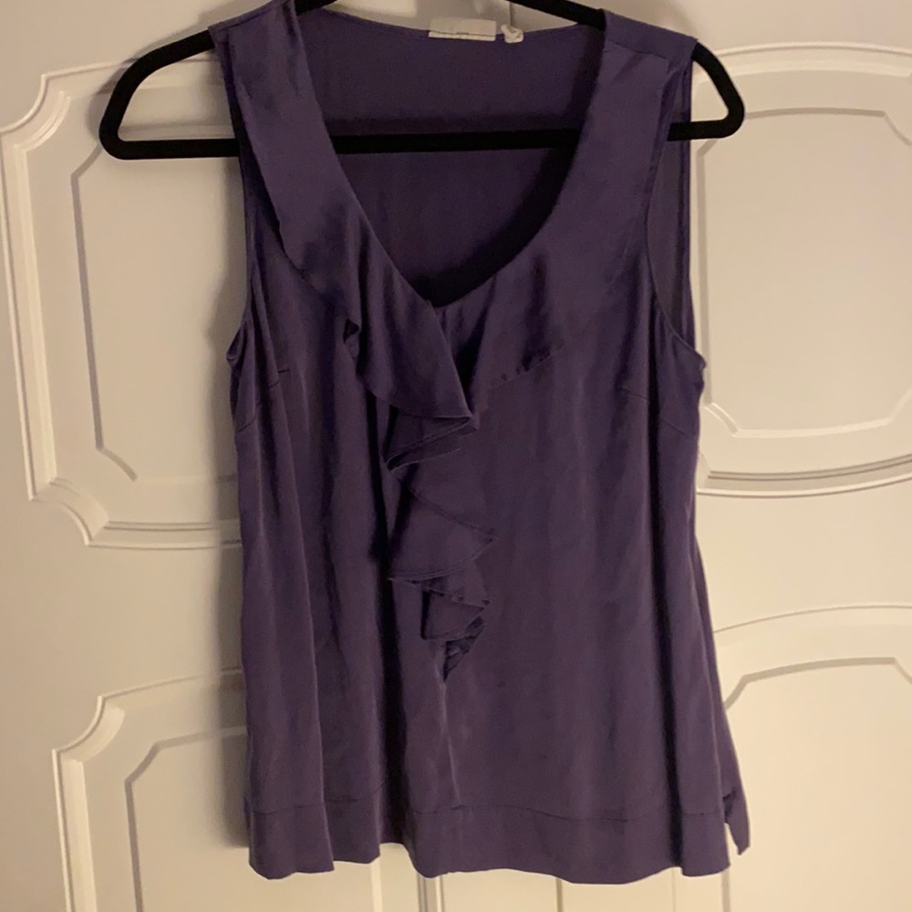 Purple halogen tank top